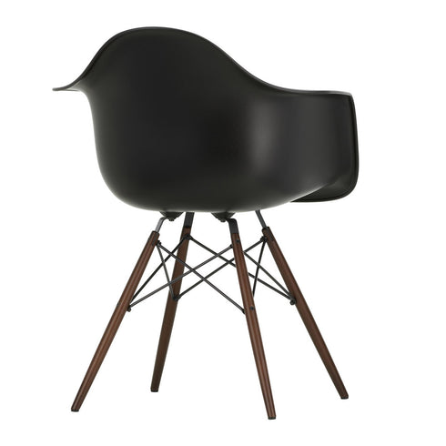 Cadeira de Braços em Plástico Eames DAW / Base Ácer Escuro